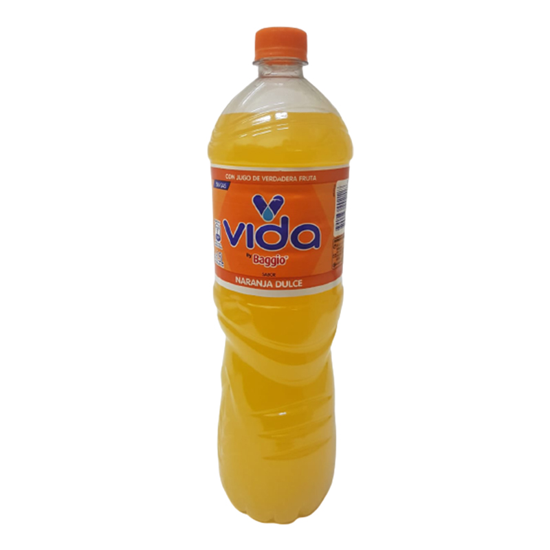 AGUA SABORIZADA VIDA NARANJA 6X11/2L                