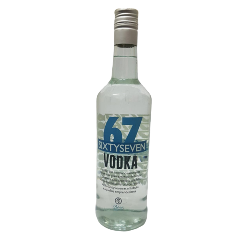 VODKA 67 PETERS 6X750cc                 