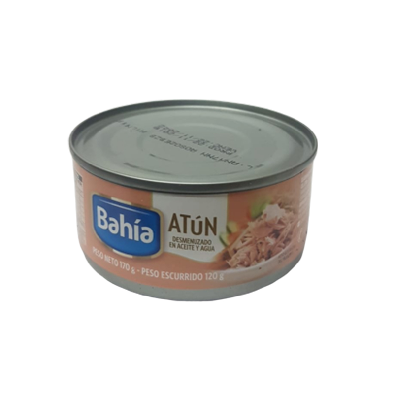 ATUN BAHIA DESMENUZADO E/ACEITE 48x170G         