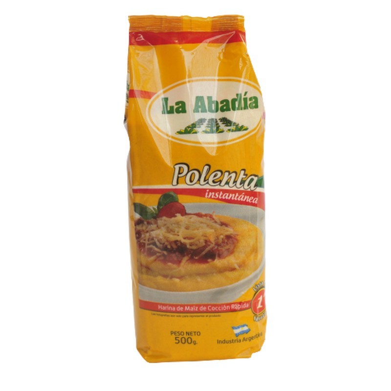 HARINA DE MAIZ COCCION RAPIDA LA ABADIA 10X500GS 