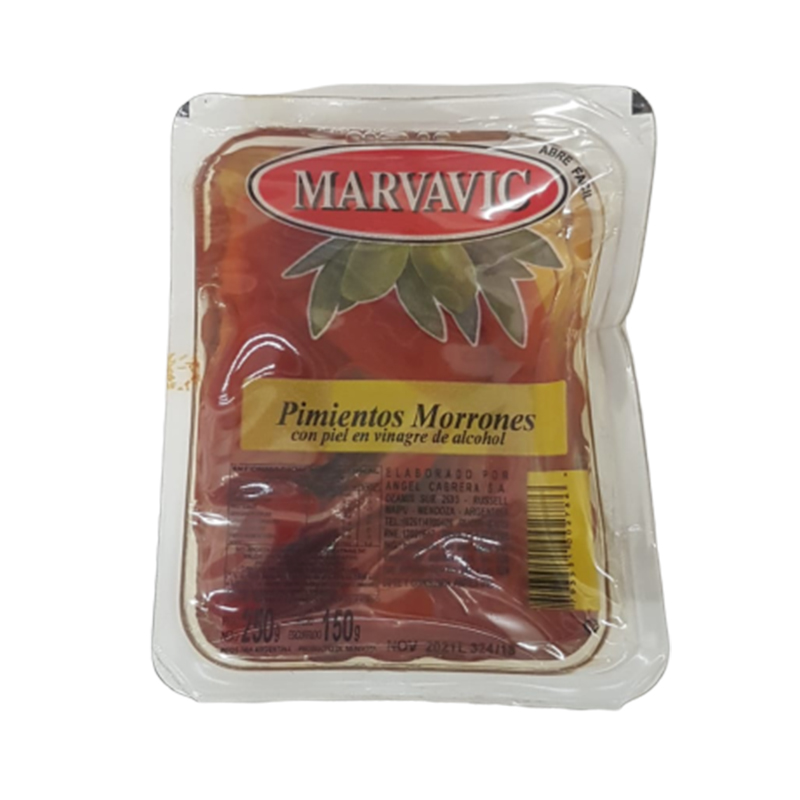 PIMIENTO MORRON C/P MARVAVIC 10X250c    