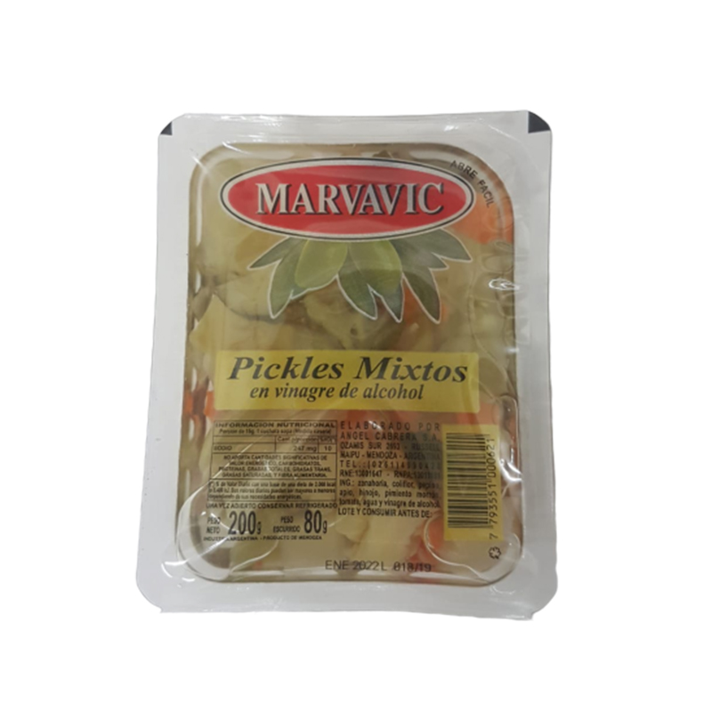 PICKLES VINAGRE MARVAVIC BAND.15x200cc        