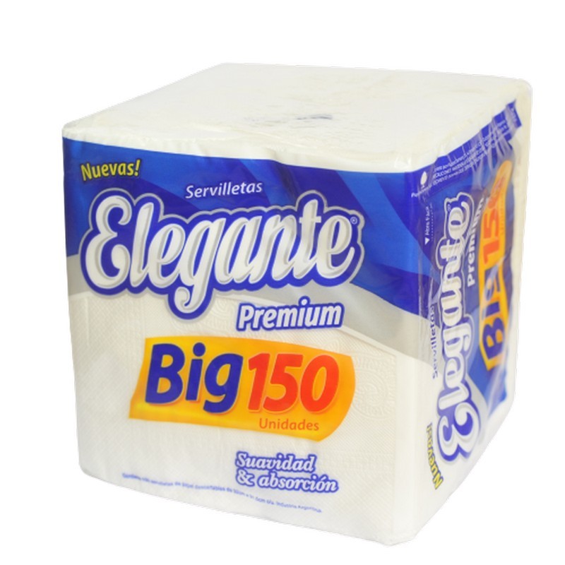 SERVILLETAS BCA ELEGANTE 150X16UNI          