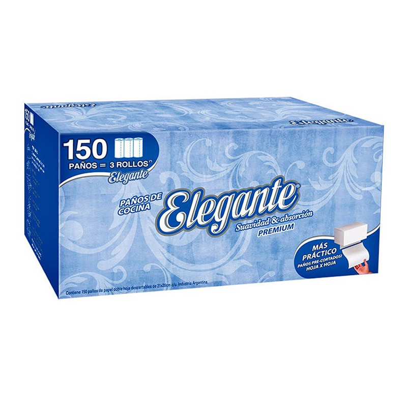 ROLLO PAÑOS ELEGANTE X2UNIX28UNI        