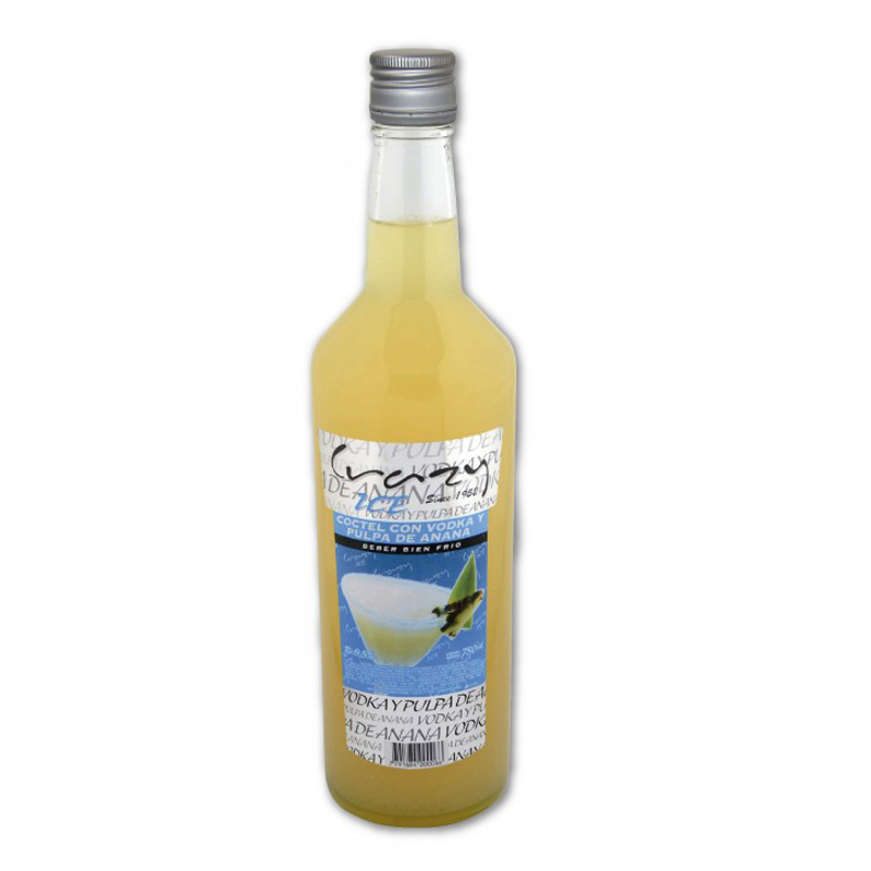 COCTEL ICE CRAZY 6X750c ANANA           