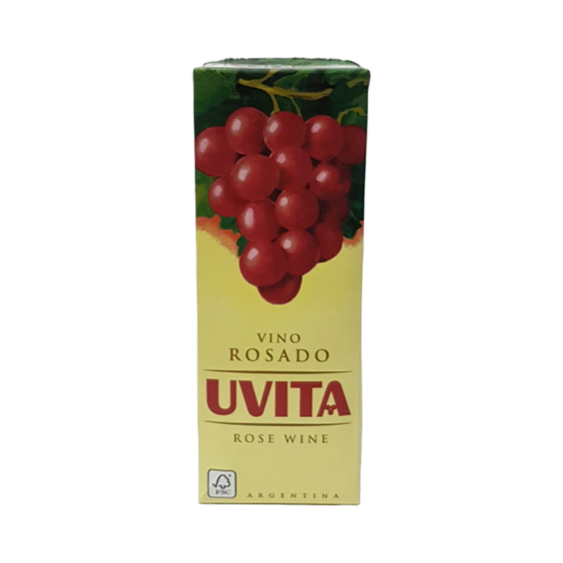 VINO UVITA ROSADO 12X1L                      