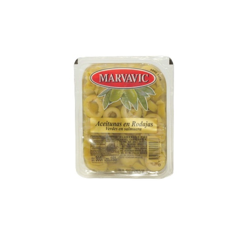 [00400        ] ACEITUNA VERDE RODAJA MARVAVIC 10X300cc      