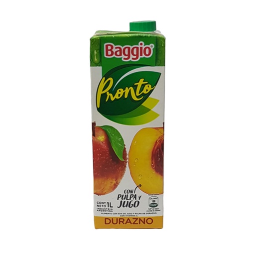 [00441        ] JUGO BAGGIO DURAZNO 8X1LT               