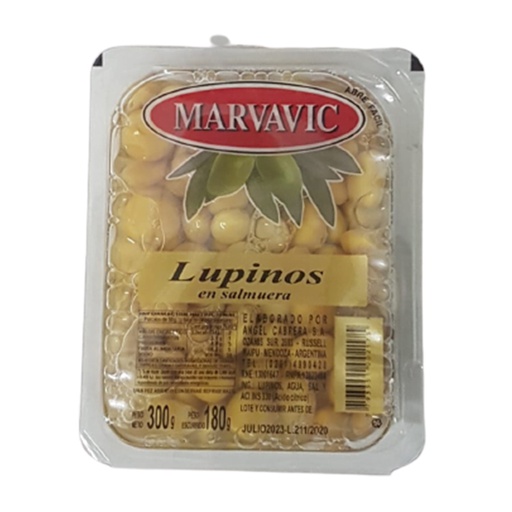 [00611        ] LUPINOS MARVAVIC BANDEJA 10X300cc                 