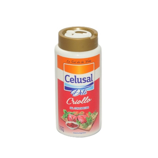 [00654        ] SAL FINA CELUSAL  CONDIMENTO CRIOLLO  SALERO 6X230G