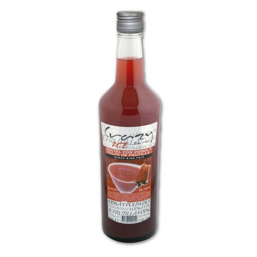 [00657        ] COCTEL ICE CRAZY 6X750c FRUTILLA        