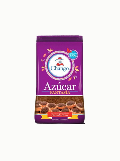 [00121] AZUCAR FANTASIA CHANGO 12X250GS